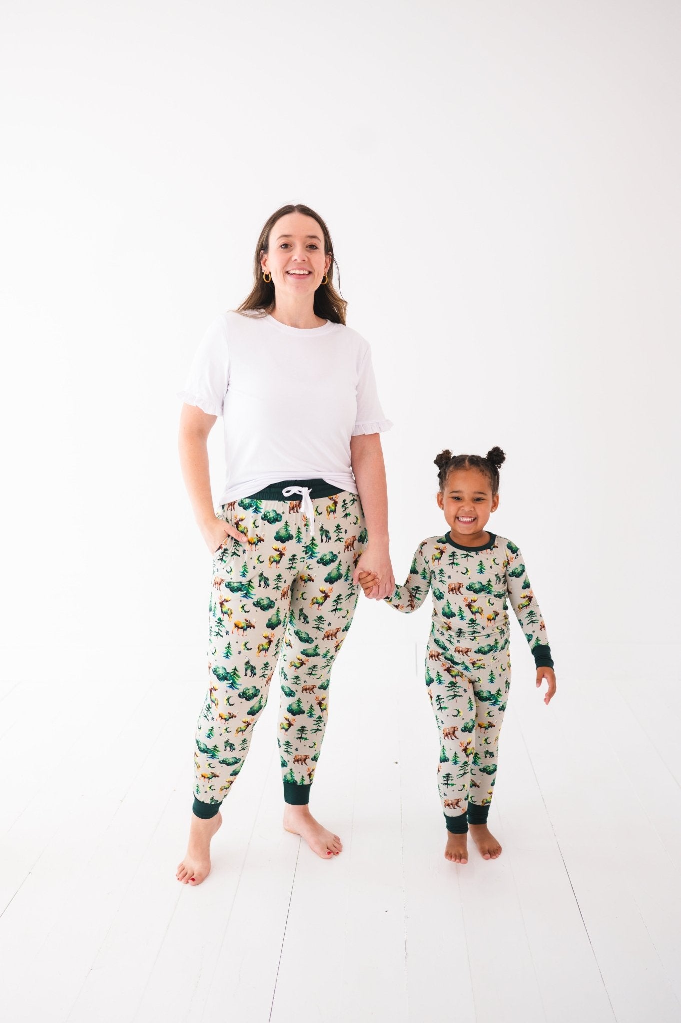 WOMEN'S SLEEPY PANTS - WOODLAND NIGHTS - The Sleepy Sloth