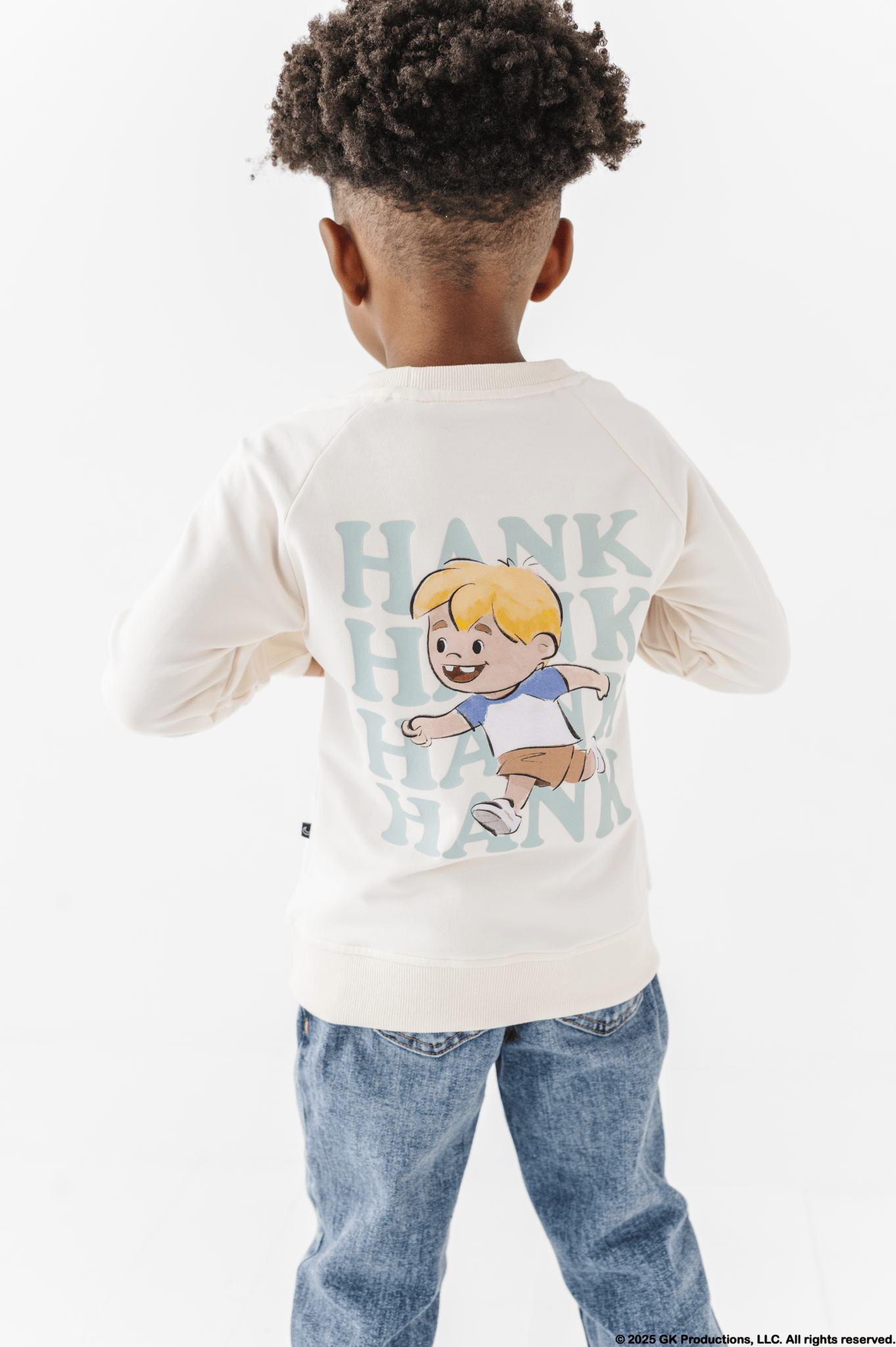 YOUTH GRAPHIC CREWNECK - HANK'S VARSITY CREWNECK - The Sleepy Sloth