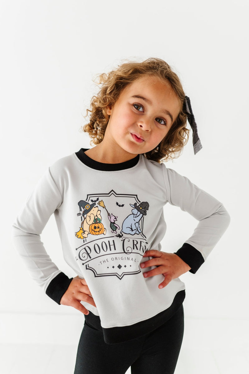 YOUTH GRAPHIC CREWNECK - POOH CREW - The Sleepy Sloth