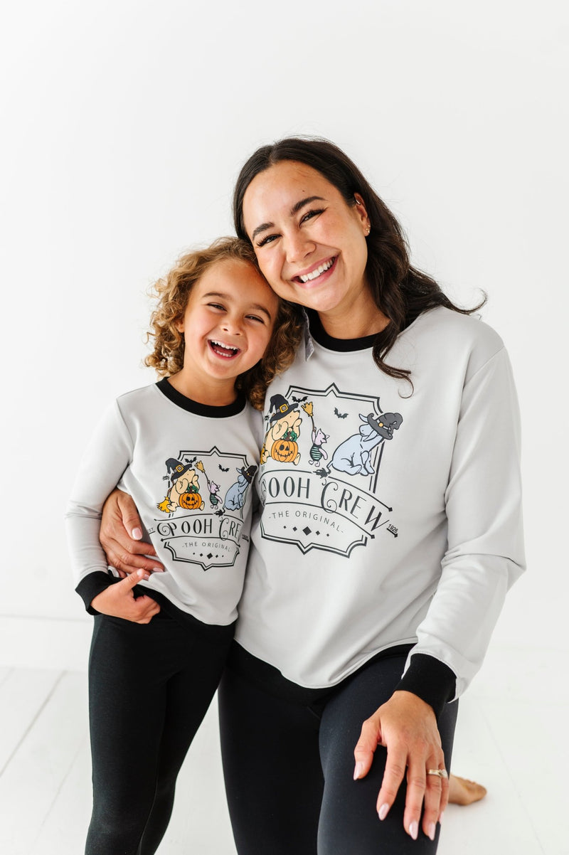 YOUTH GRAPHIC CREWNECK - POOH CREW - The Sleepy Sloth