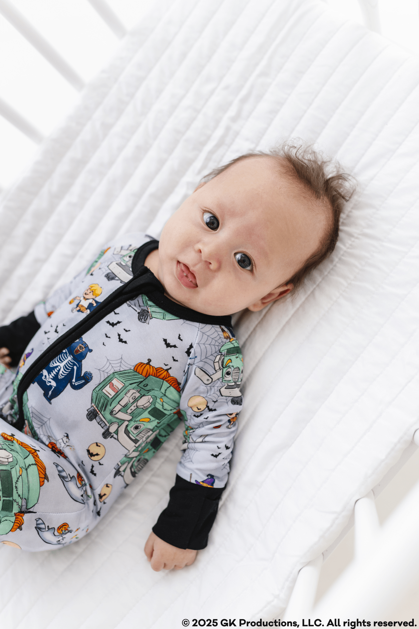 ZIP JAMMIES - A TRASH TRUCK™ HALLOWEEN - The Sleepy Sloth