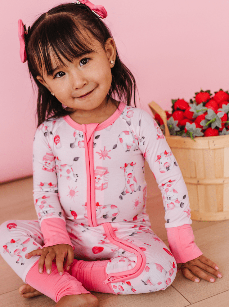 ZIP JAMMIES - BERRYLICIOUS - The Sleepy Sloth