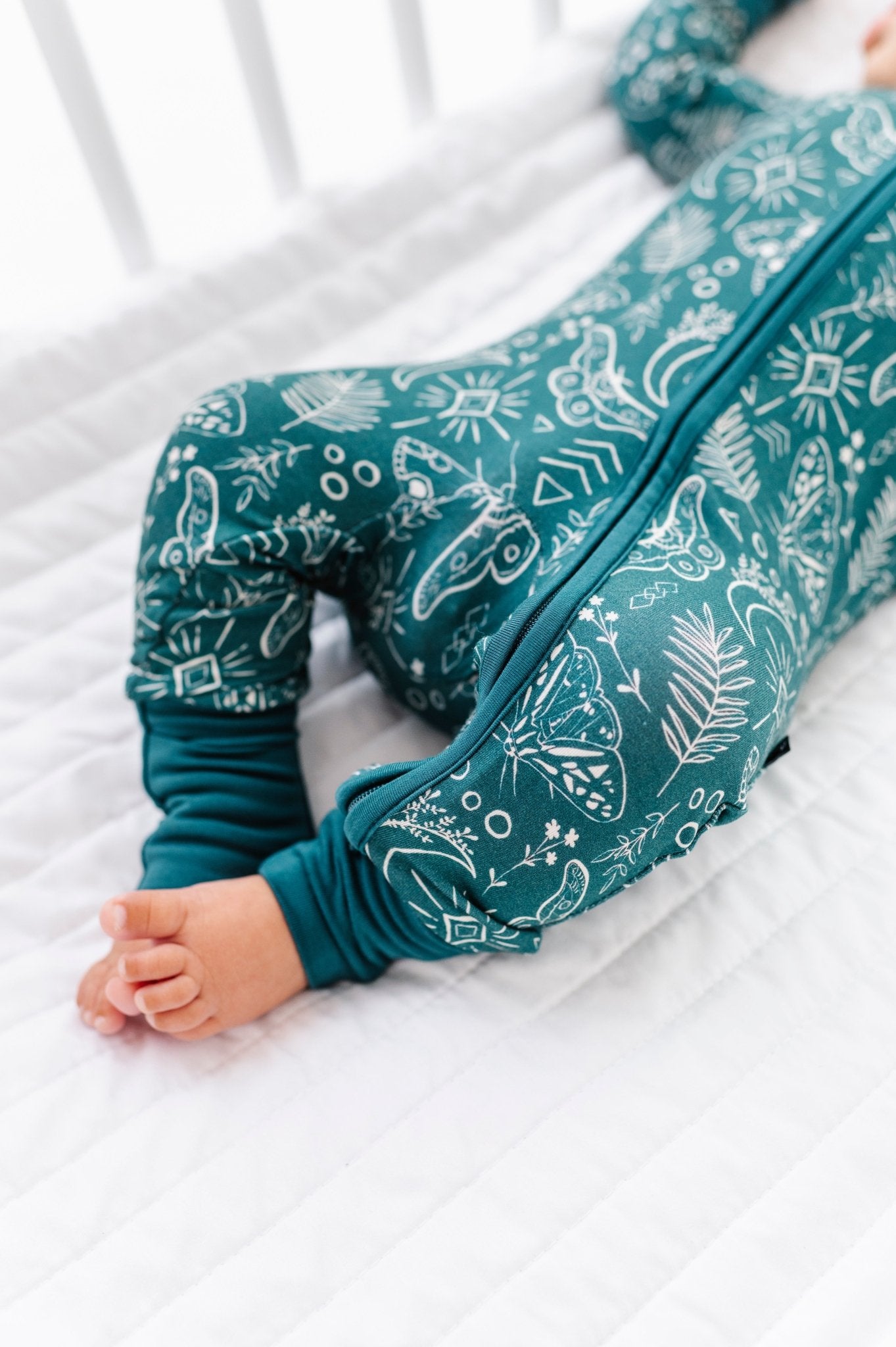 Zip Jammies - CELESTIAL MOTHS - The Sleepy Sloth