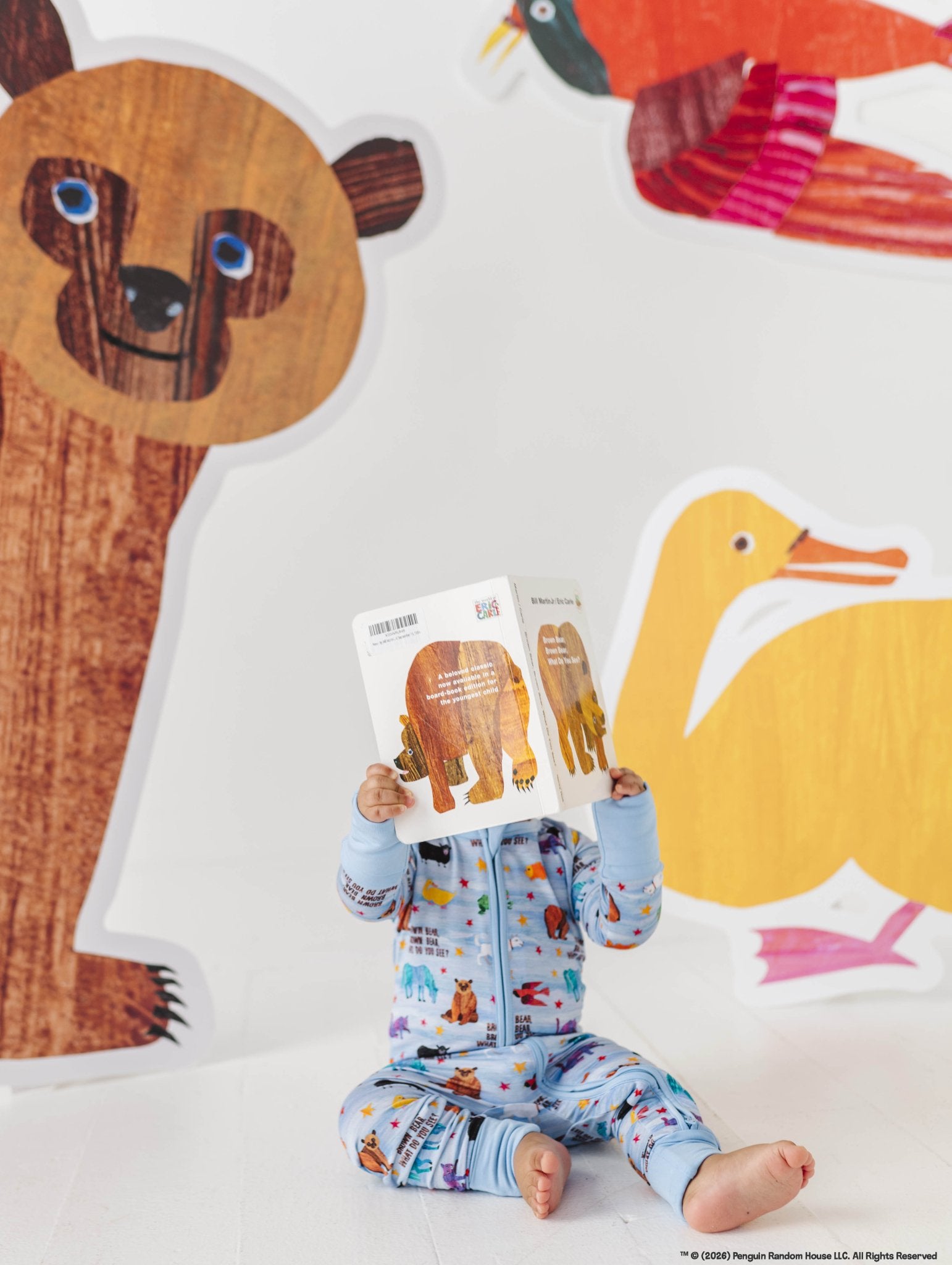 ZIP JAMMIES - Eric Carle™ BROWN BEAR BROWN BEAR - The Sleepy Sloth