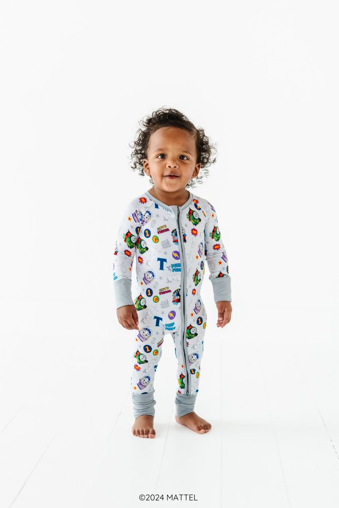 The Sleepy fashion Sloth Peachy Meadows Zip Jammies - 18-24 months