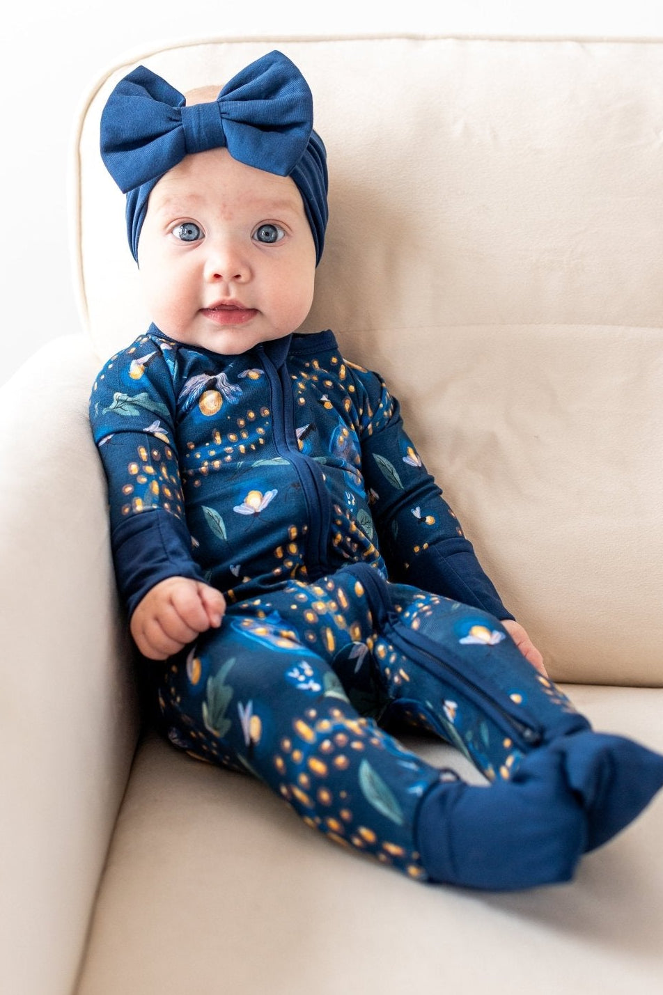 ZIP JAMMIES - GLOW WITH THE FLOW - The Sleepy Sloth