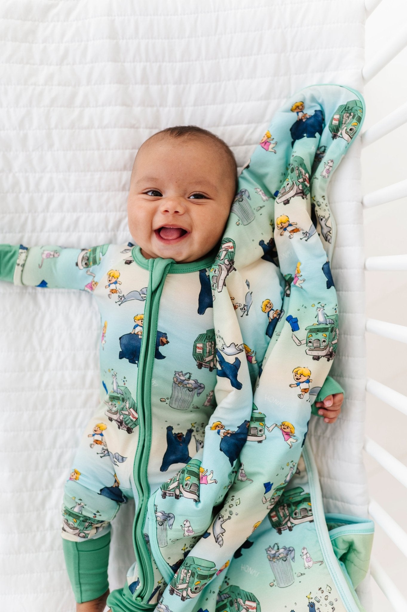ZIP JAMMIES - Honk! Honk! - The Sleepy Sloth