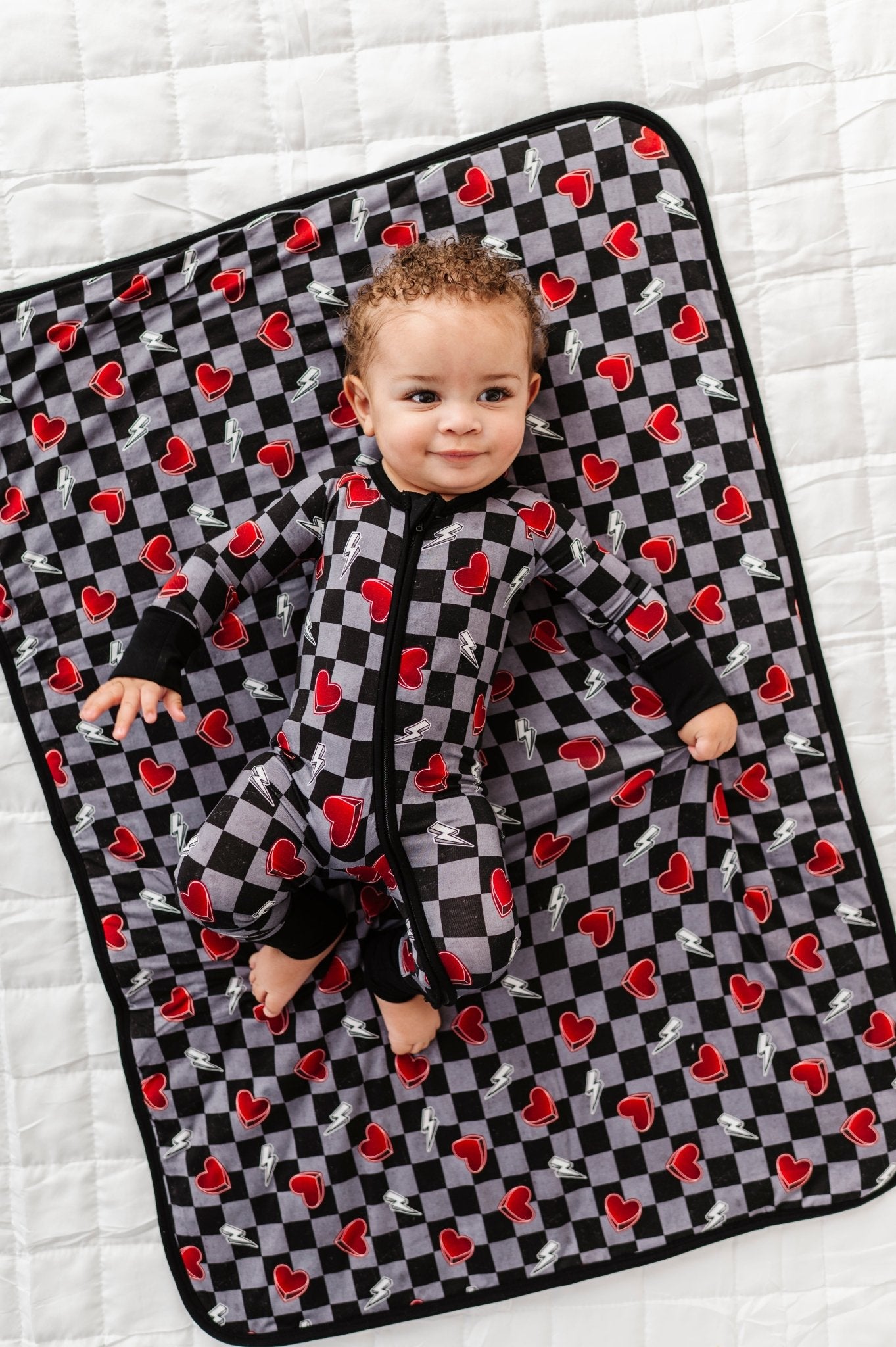 ZIP JAMMIES - LOVE STRUCK - The Sleepy Sloth