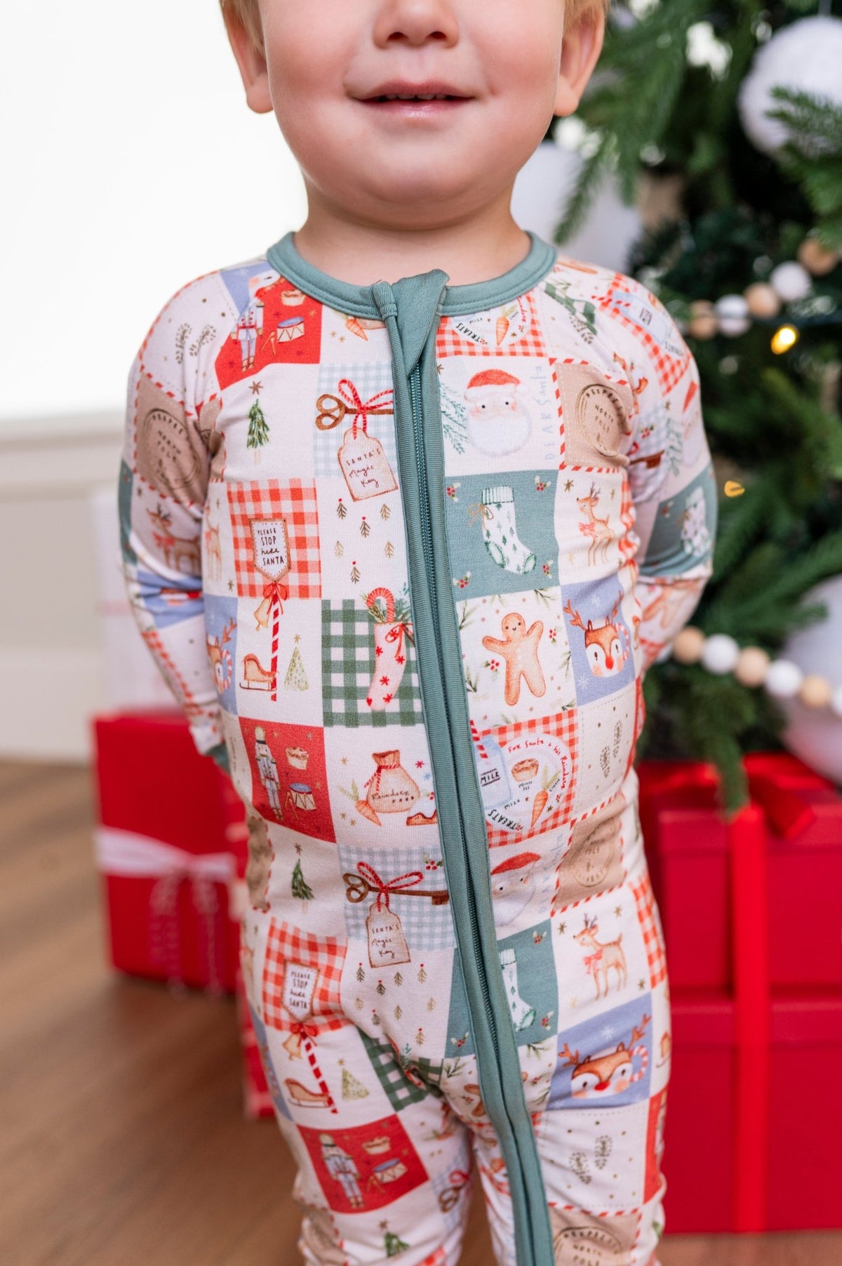 Zip Jammies - Merry Mosaic - The Sleepy Sloth