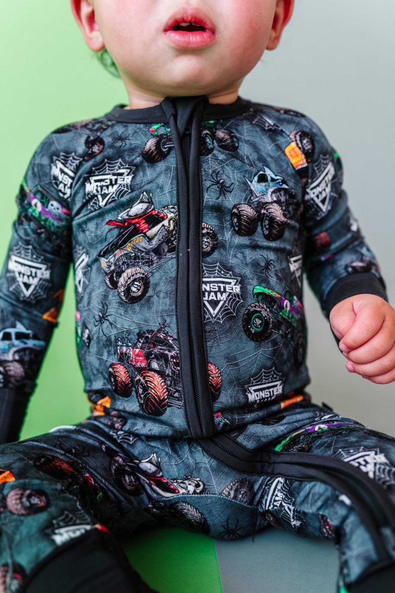 Zip Jammies - Monster Jam™ Web Of Wreckage - The Sleepy Sloth