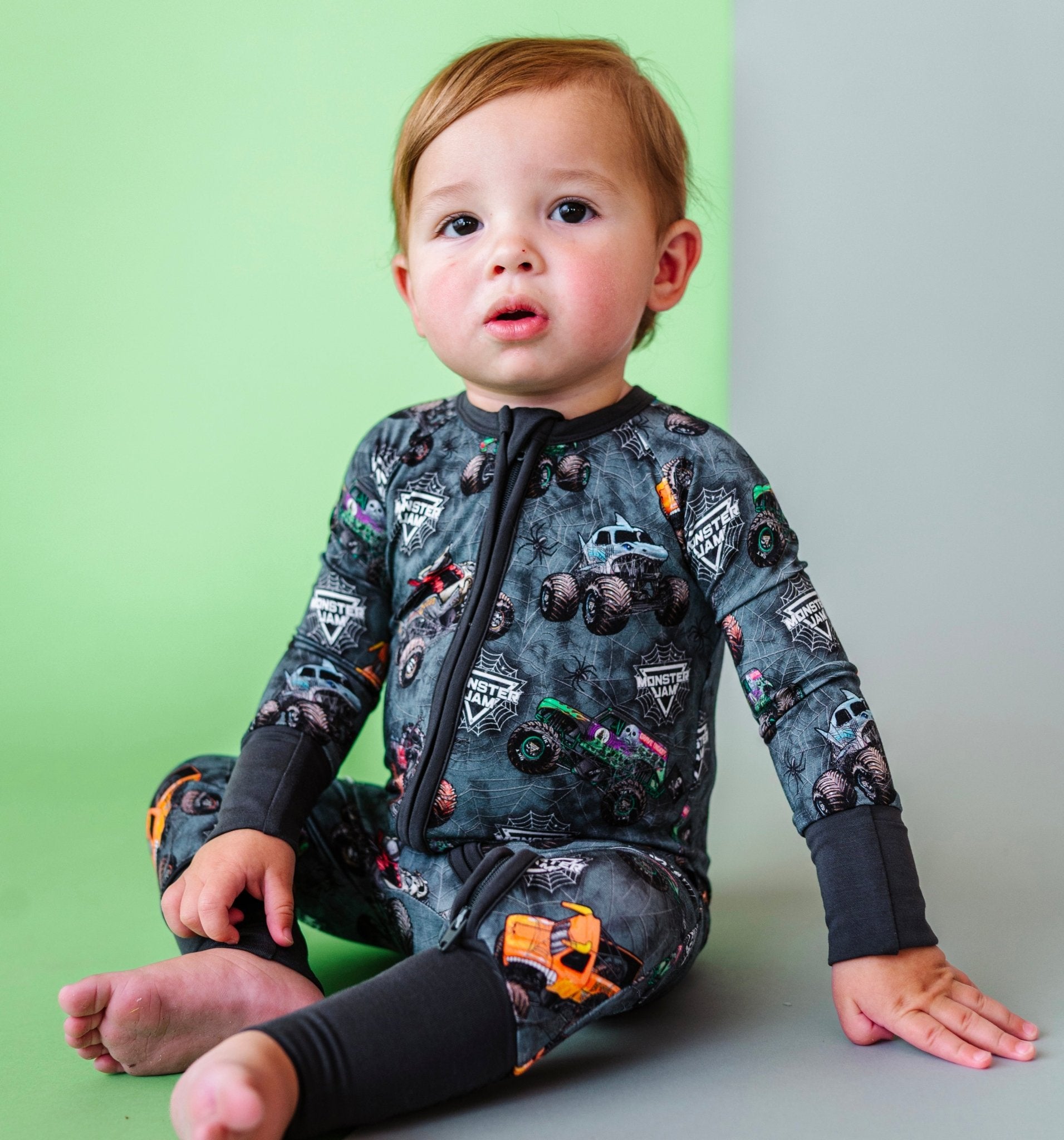 Zip Jammies - Monster Jam™ Web Of Wreckage - The Sleepy Sloth