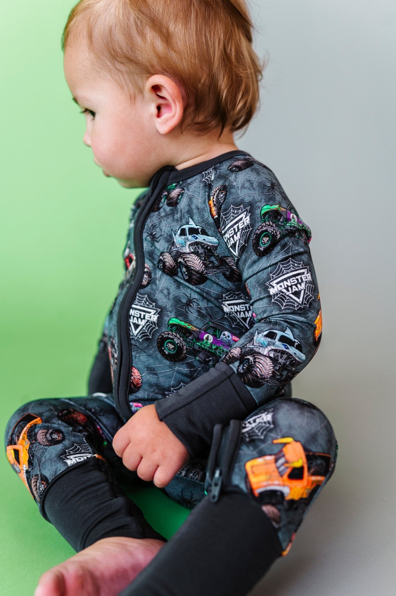 Zip Jammies - Monster Jam™ Web Of Wreckage - The Sleepy Sloth