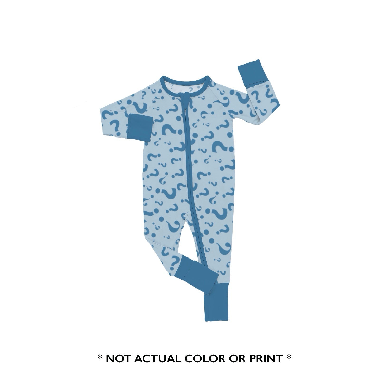 ZIP JAMMIES - MYSTERY BOY PRINT A - The Sleepy Sloth