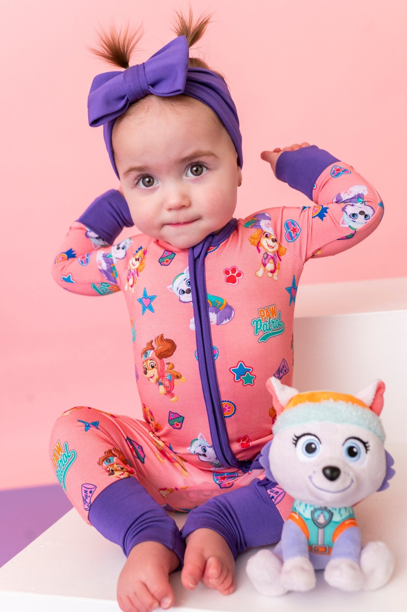 ZIP JAMMIES - PAW PATROL™ ALL - STARS PAWfect Pink Crew - The Sleepy Sloth