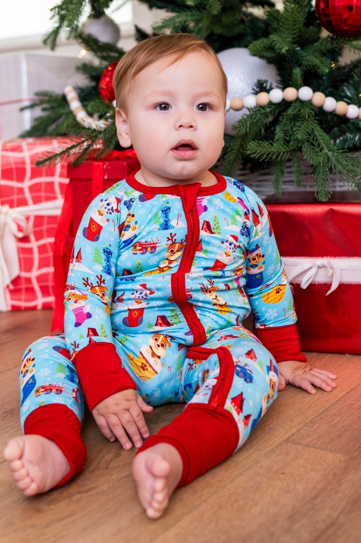 Zip Jammies - Paw Patrol™ Deck the PAWs - The Sleepy Sloth