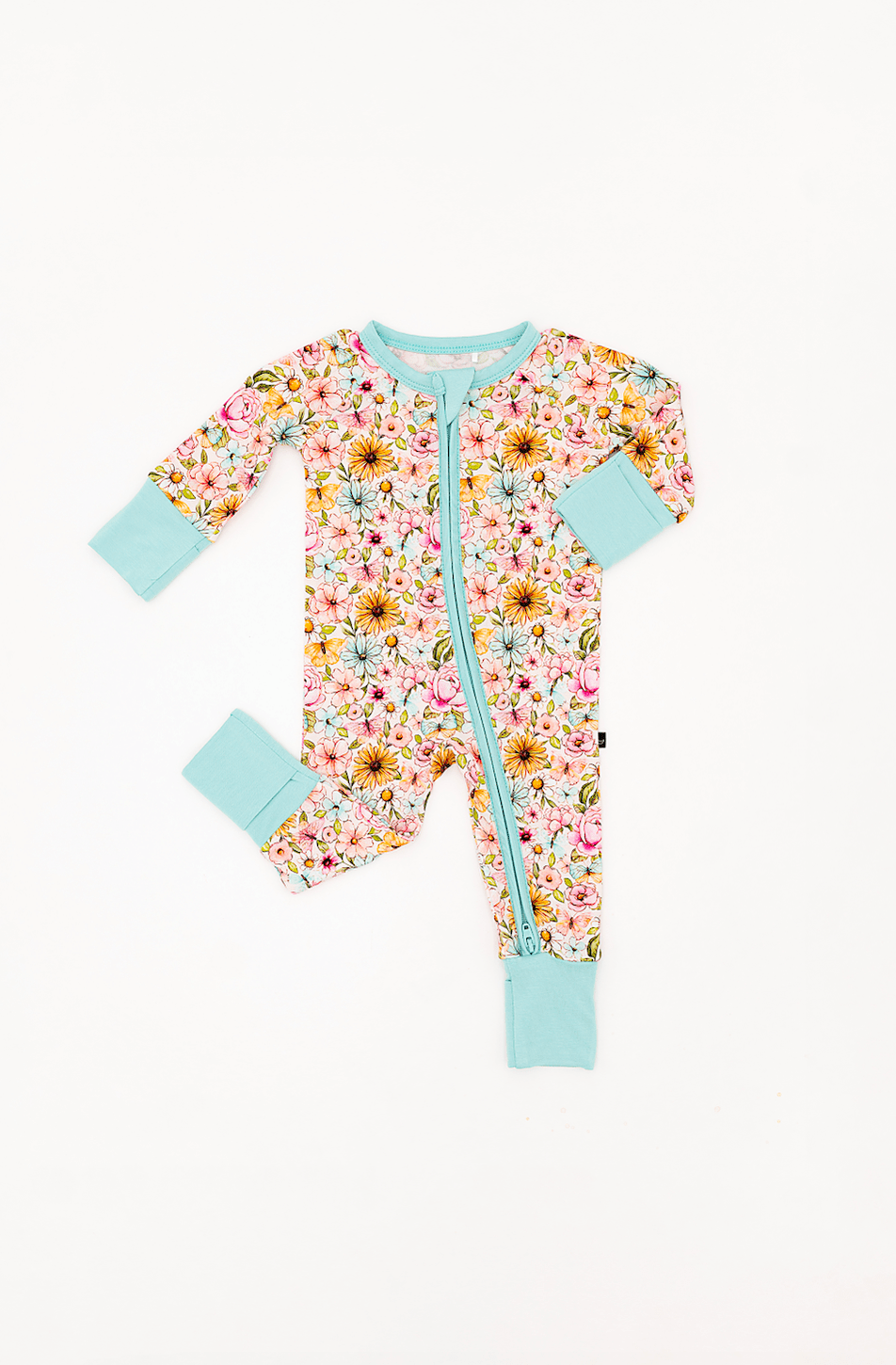 ZIP JAMMIES - PENELOPE’S PETALS - The Sleepy Sloth
