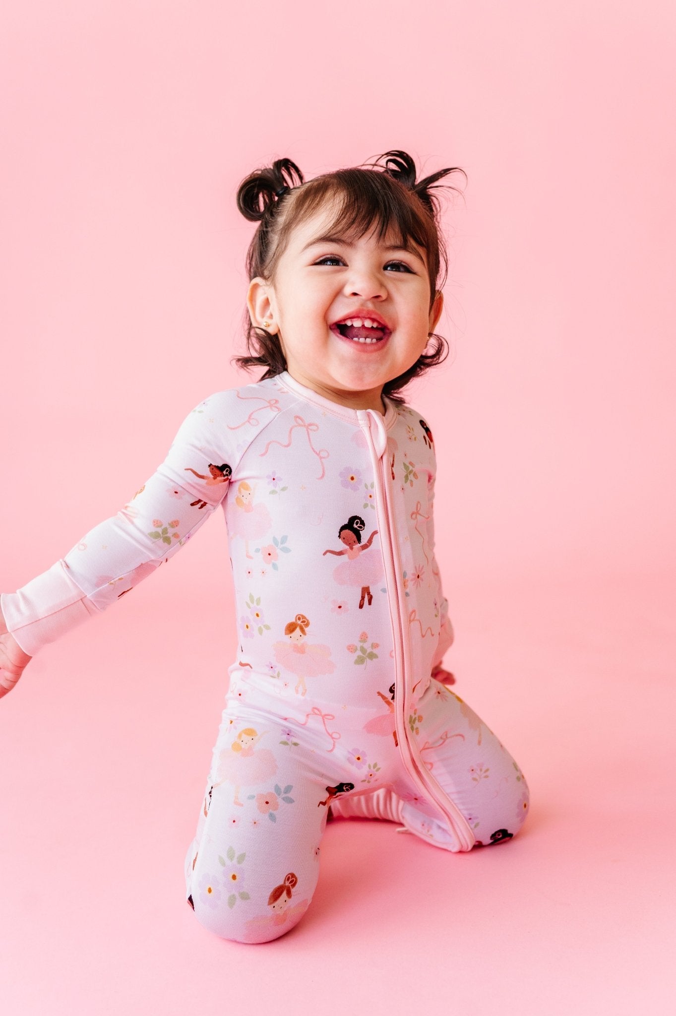Zip Jammies - Plié All Day - The Sleepy Sloth