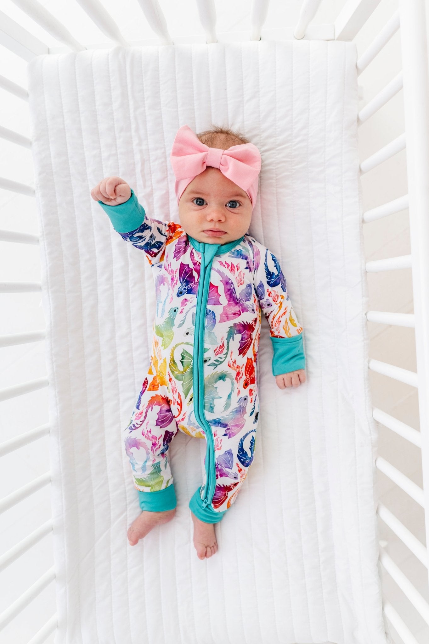 ZIP JAMMIES - RAINBOW TAILS - The Sleepy Sloth