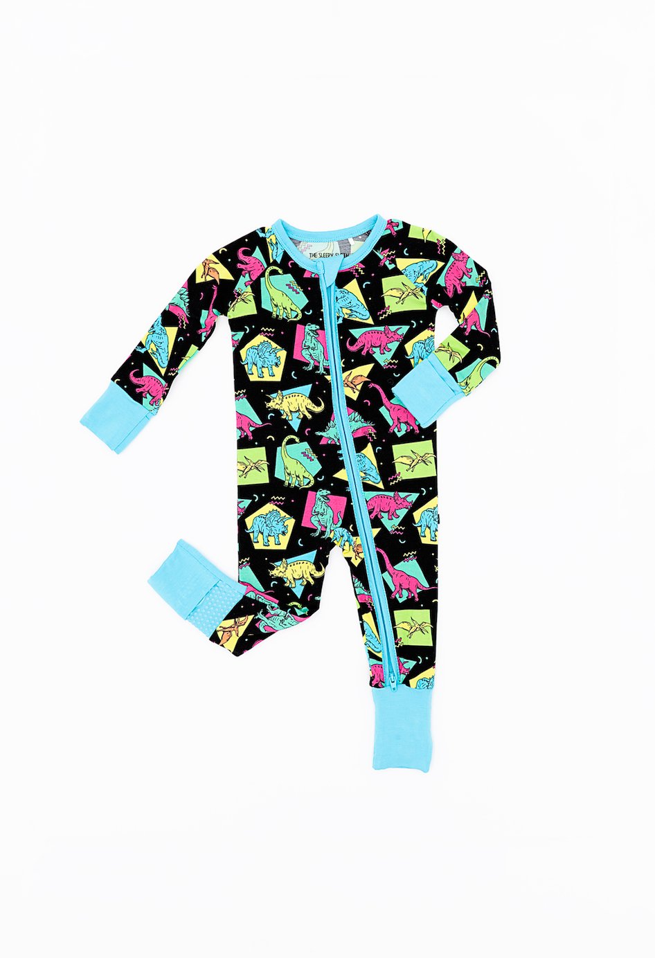 ZIP JAMMIES - RETRO SAURUS REX - The Sleepy Sloth