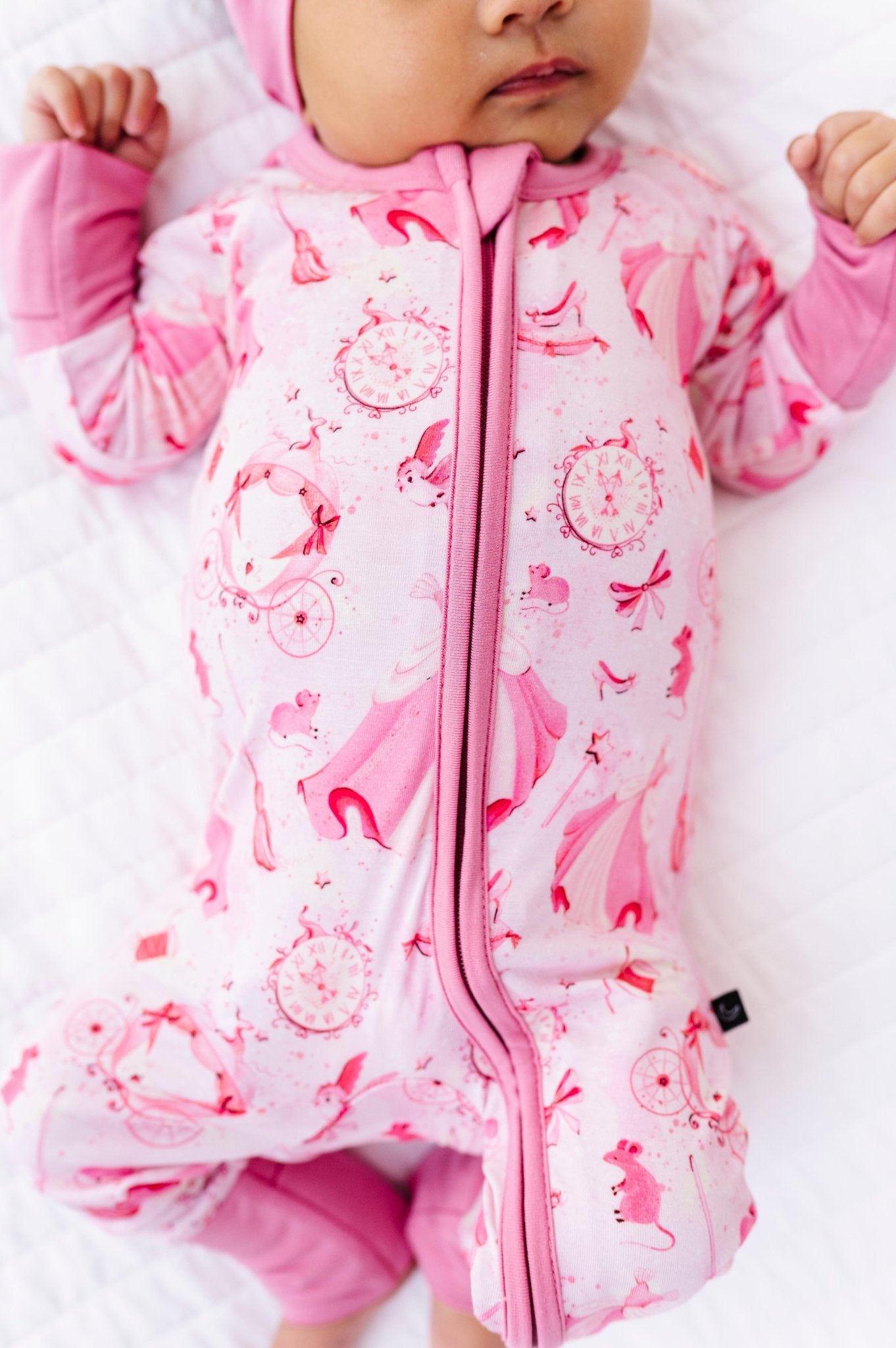 ZIp Jammies - ROYAL ROSÉ - The Sleepy Sloth