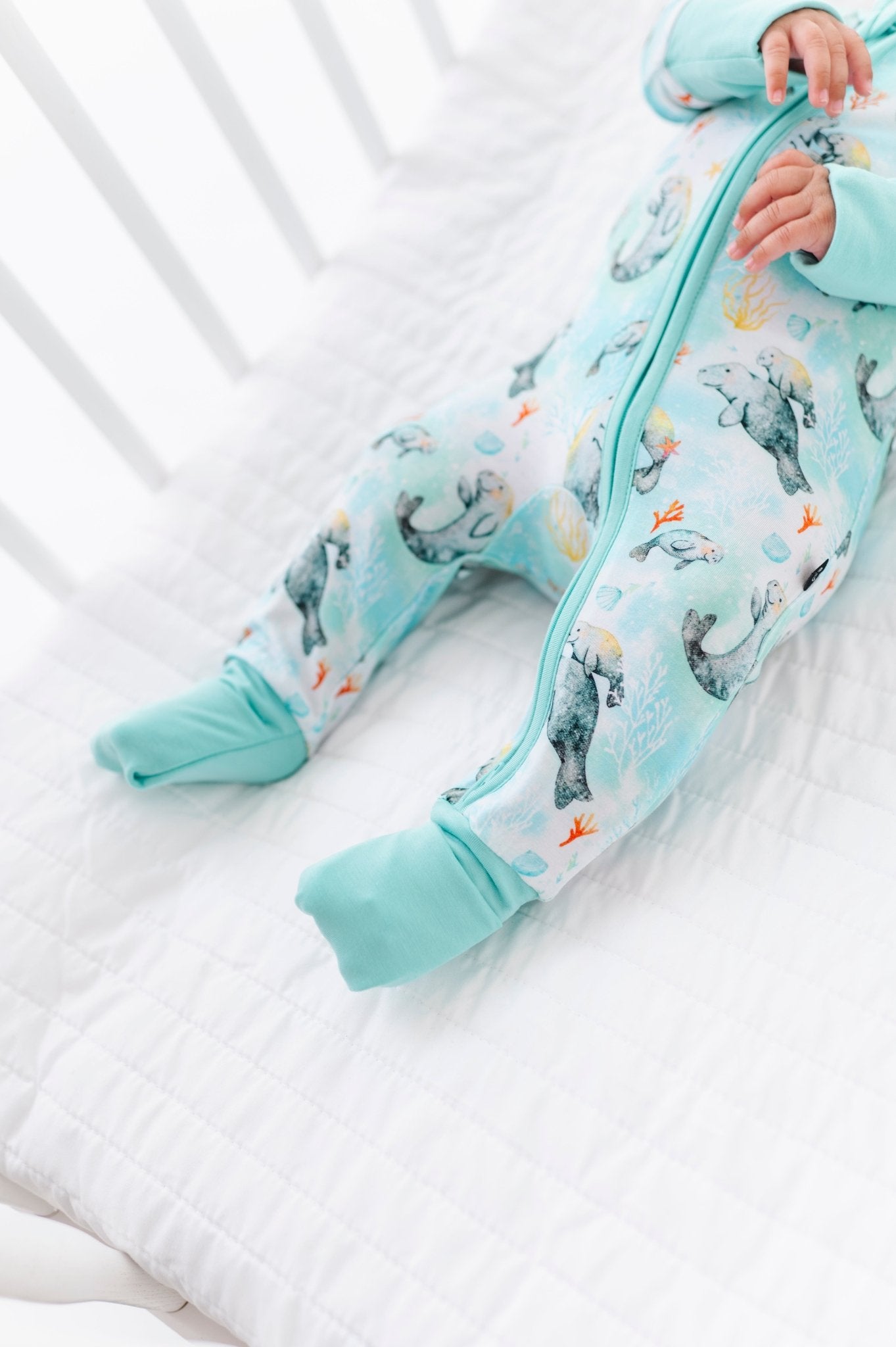 ZIP JAMMIES* - SEA COW - The Sleepy Sloth
