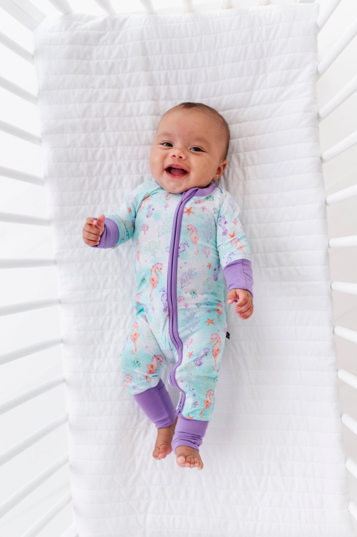 ZIP JAMMIES* - SEAHORSIN' AROUND - The Sleepy Sloth