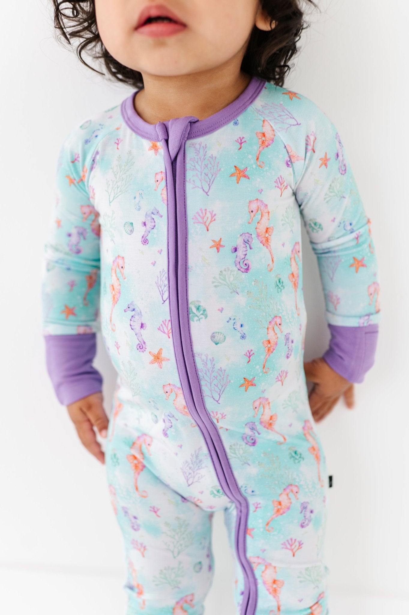 ZIP JAMMIES* - SEAHORSIN' AROUND - The Sleepy Sloth