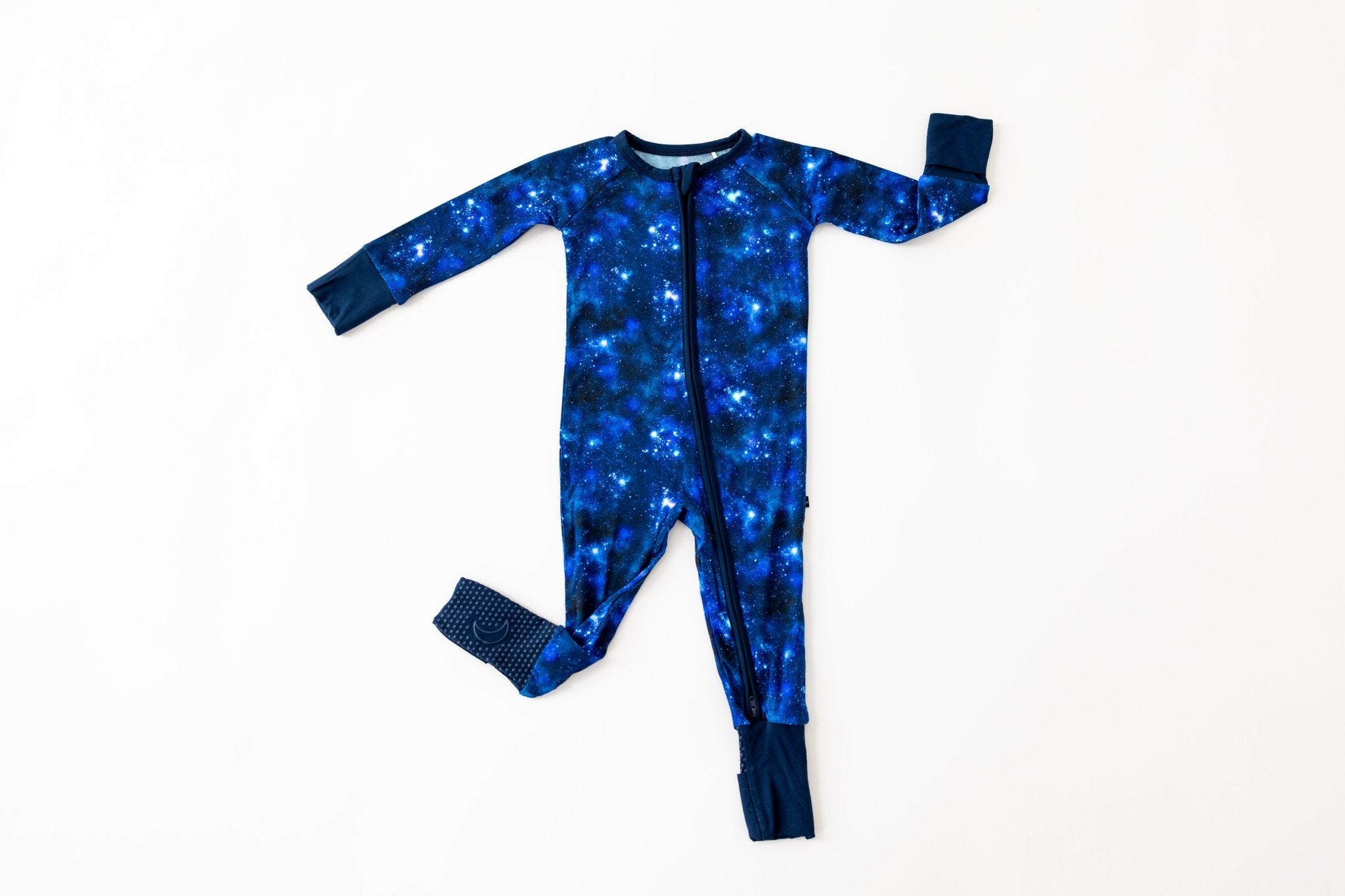 The Sleepy Sloth Bermuda outlet Blue Zip Jammies // 0-3