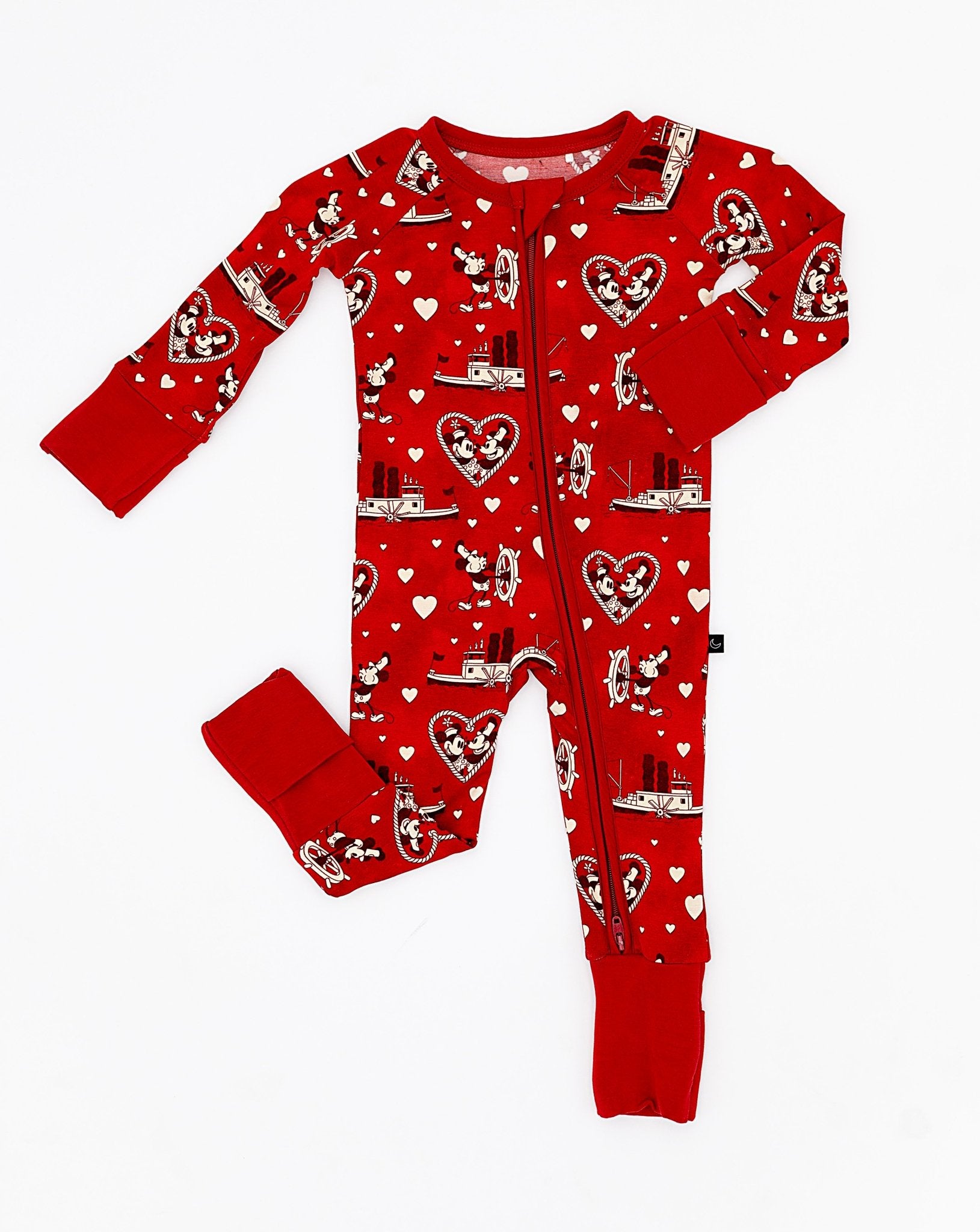 ZIP JAMMIES - STEAMBOAT SWEETHEARTS - The Sleepy Sloth