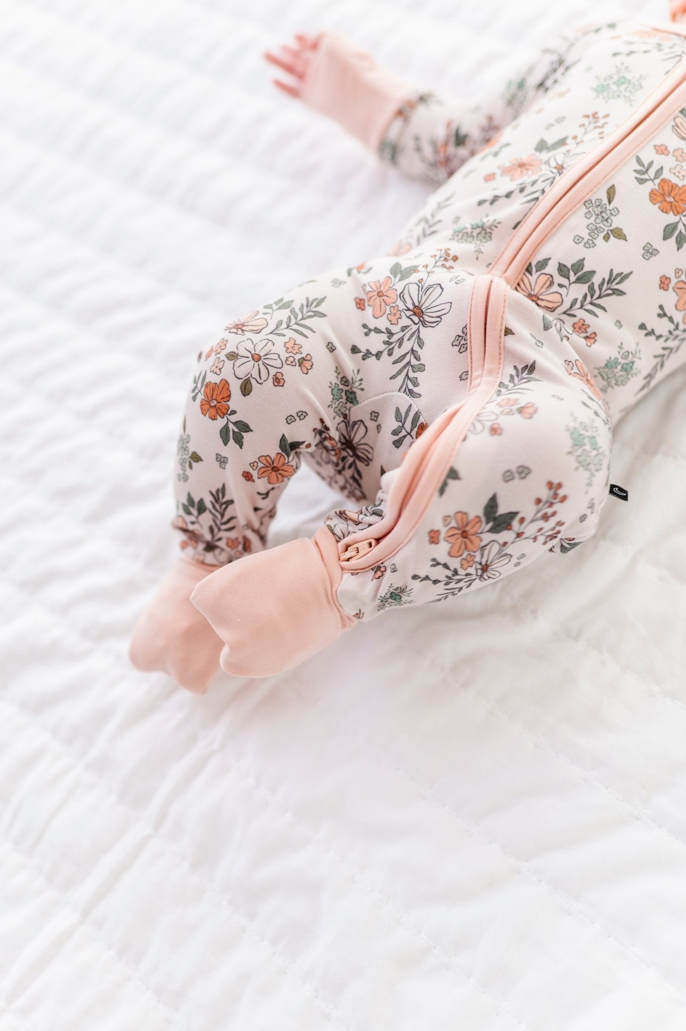 ZIP JAMMIES - TIMELESS MEADOW - The Sleepy Sloth