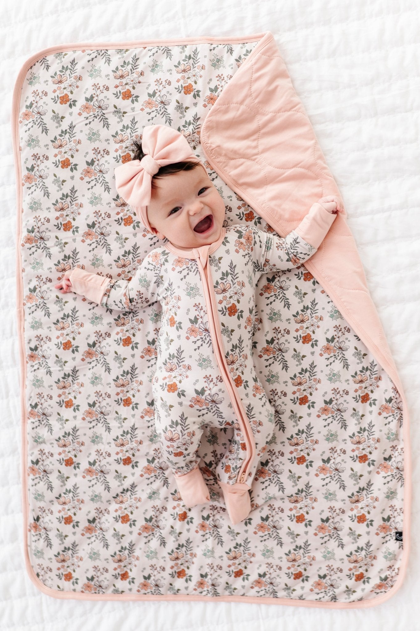 ZIP JAMMIES - TIMELESS MEADOW - The Sleepy Sloth