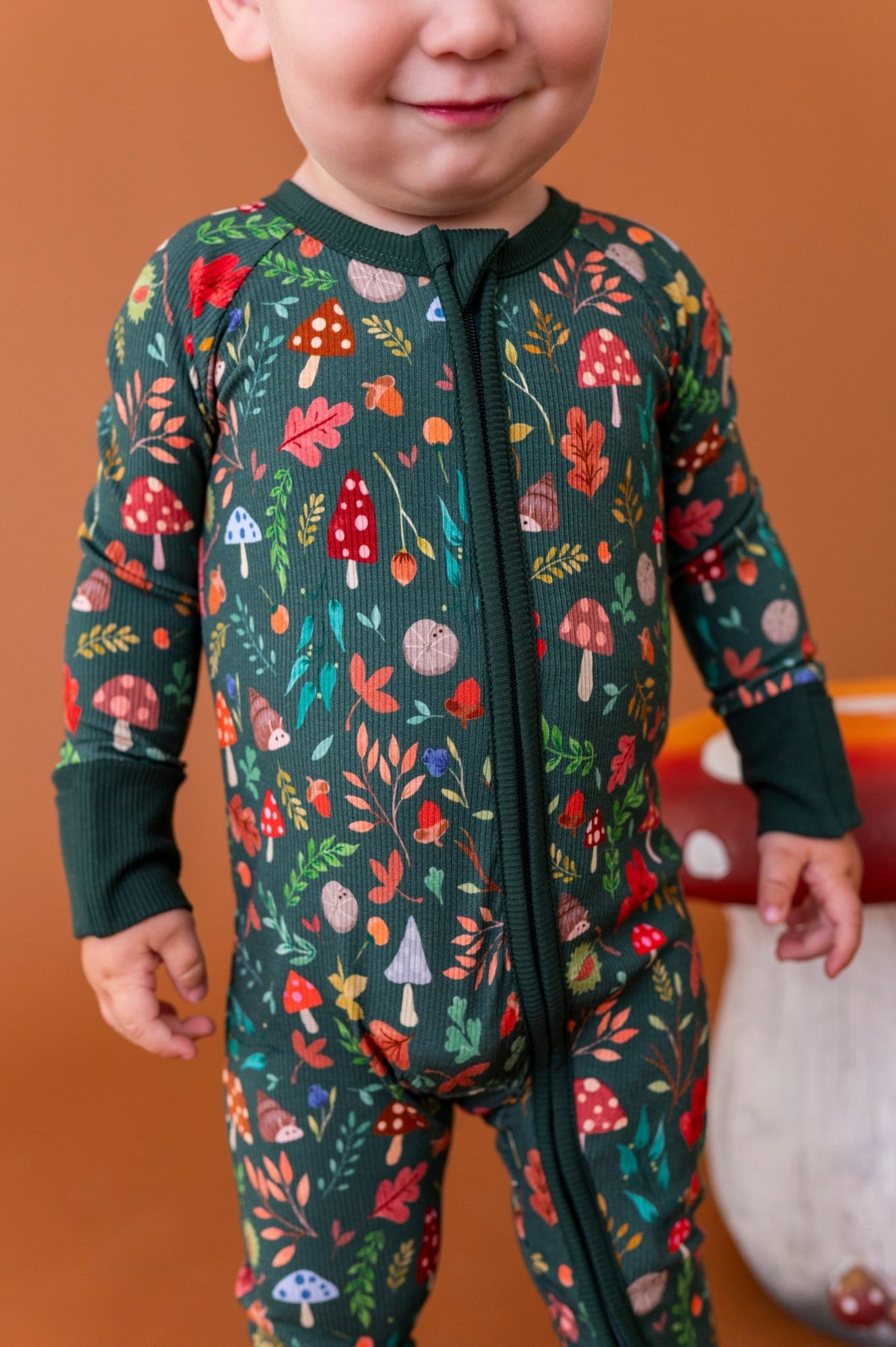 Zip Jammies - Toadstool Grove - The Sleepy Sloth
