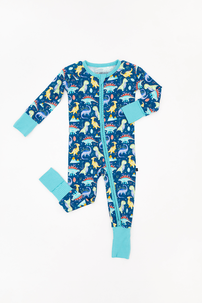 ZIP JAMMIES - TOTALLY ROARSOME - The Sleepy Sloth