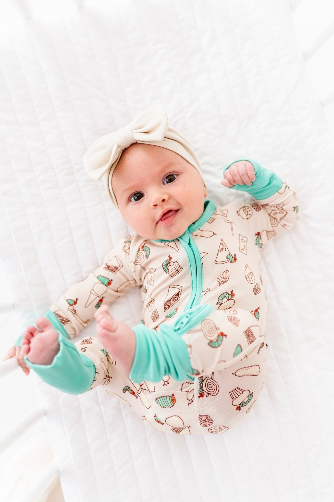 The Sleepy fashion Sloth Peachy Meadows Zip Jammies - 18-24 months