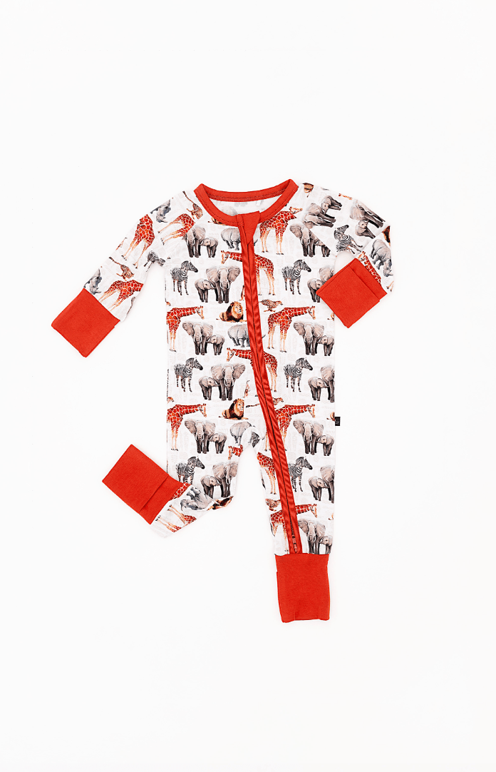 ZIP JAMMIES - WILD THINGS - The Sleepy Sloth