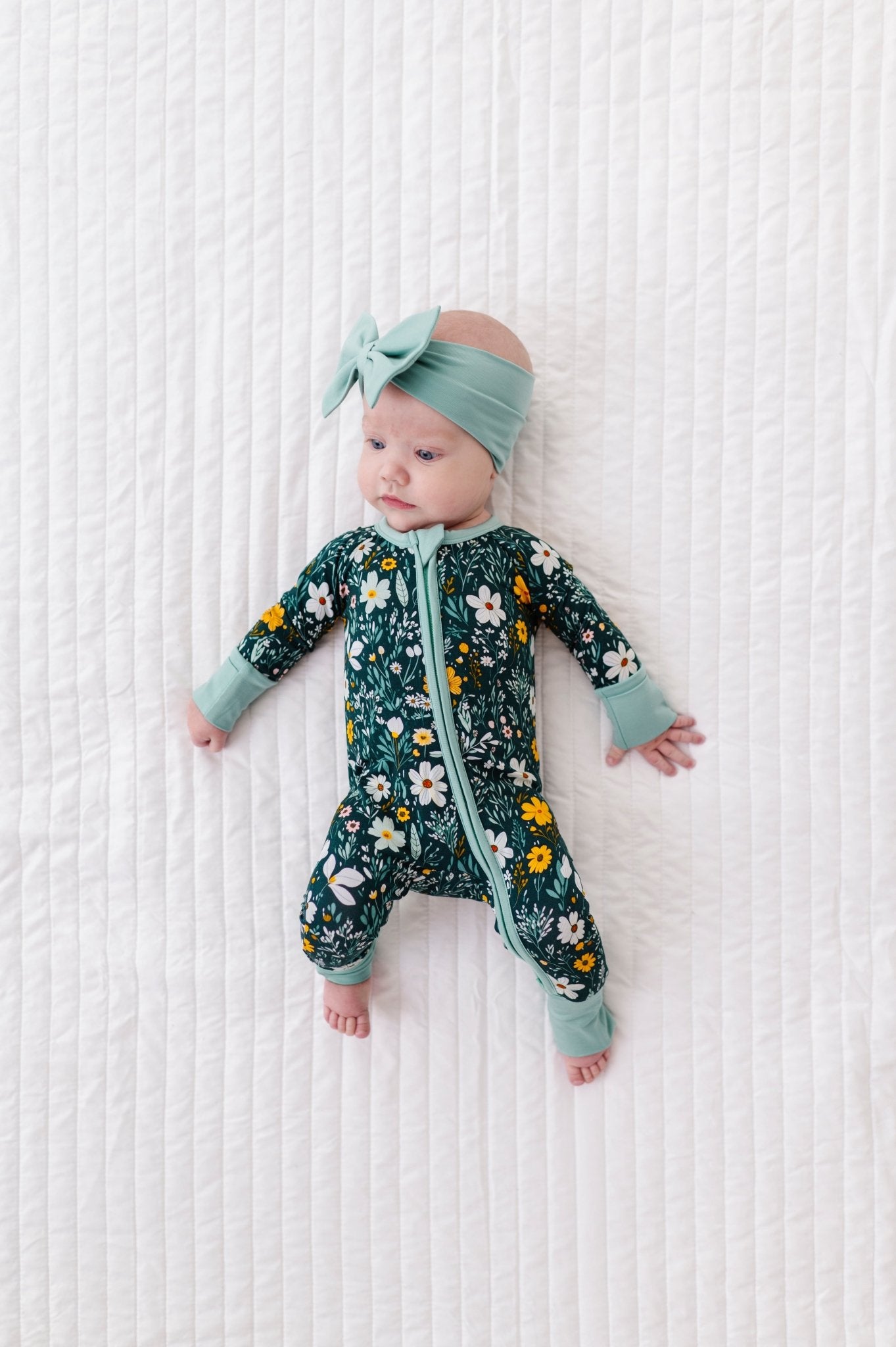 ZIP JAMMIES - WILDFLOWER DREAMS - The Sleepy Sloth