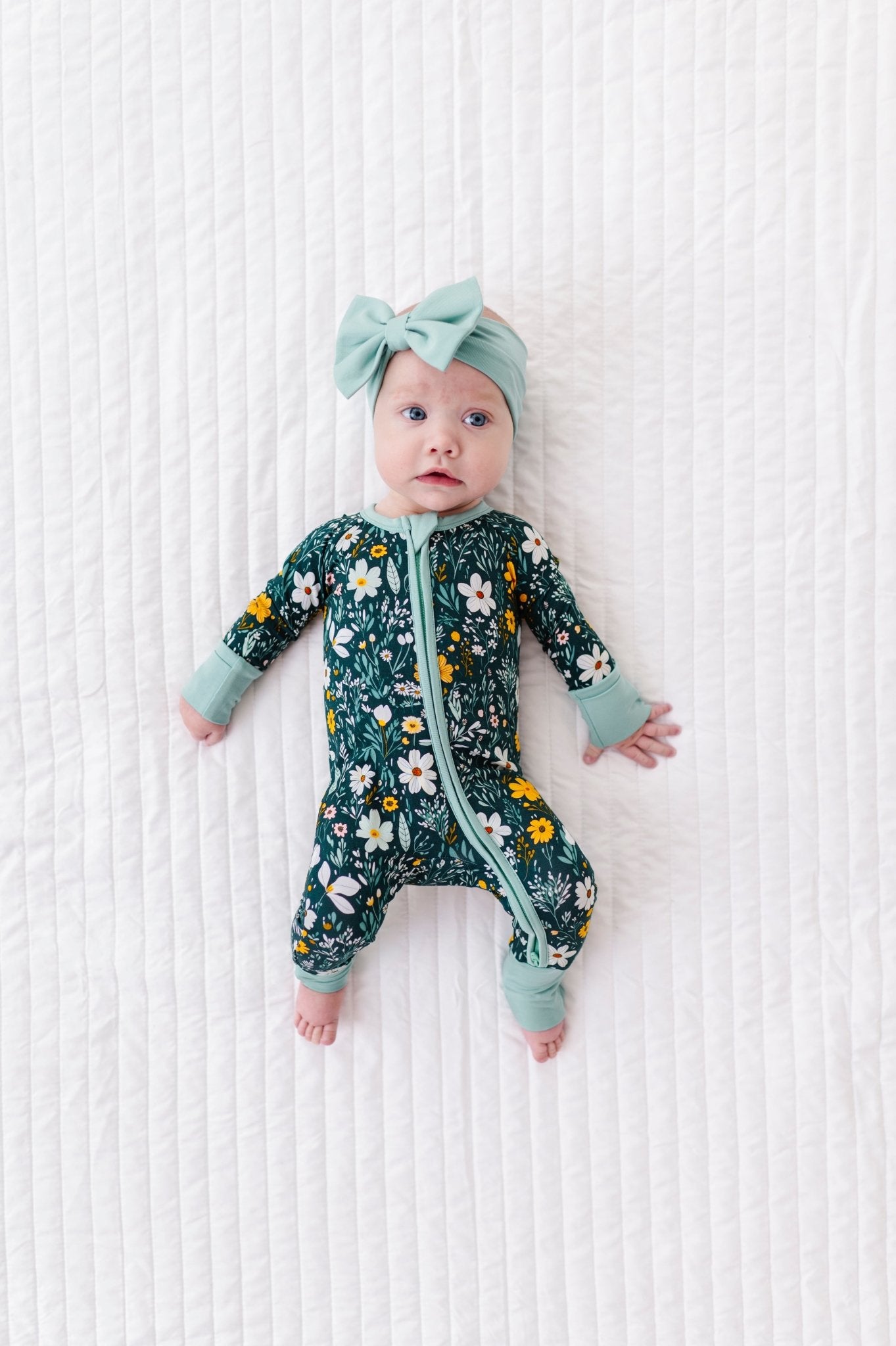 ZIP JAMMIES - WILDFLOWER DREAMS - The Sleepy Sloth