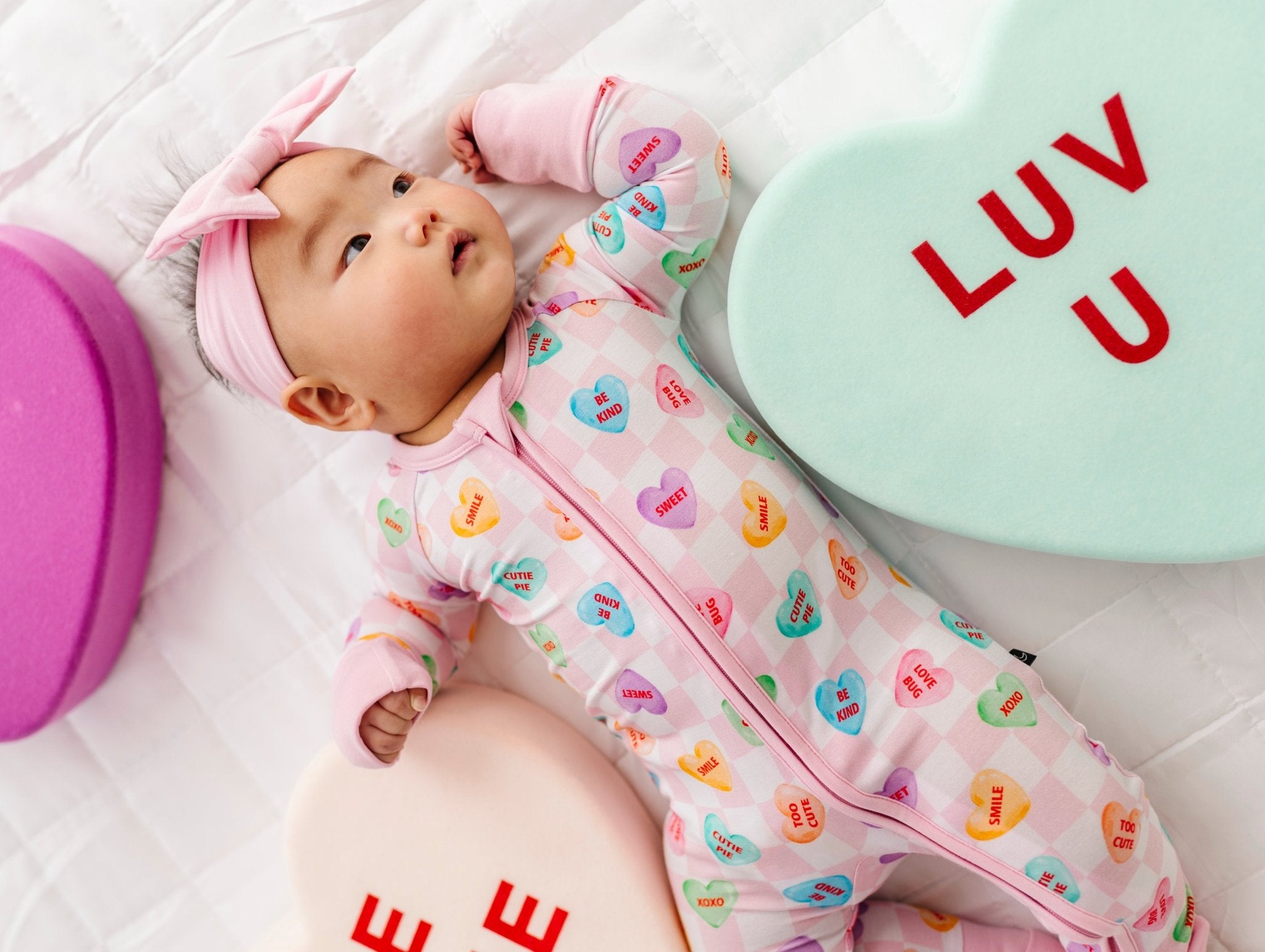 ZIP JAMMIES - XOXO - The Sleepy Sloth