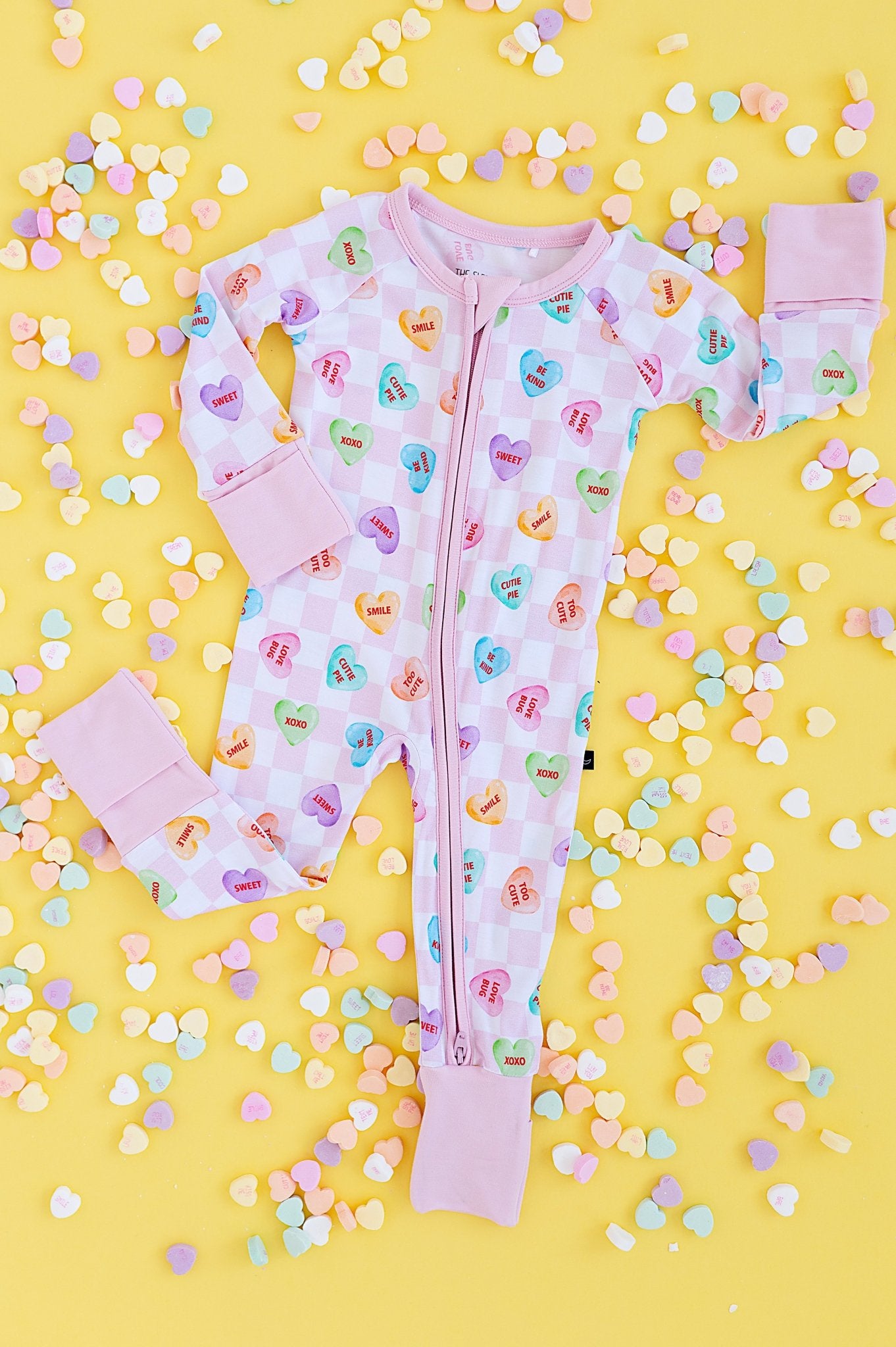 ZIP JAMMIES - XOXO - The Sleepy Sloth