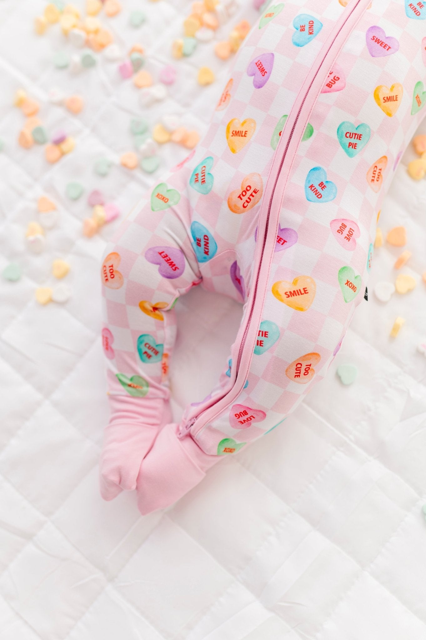 Zip Jammies - XOXO - The Sleepy Sloth