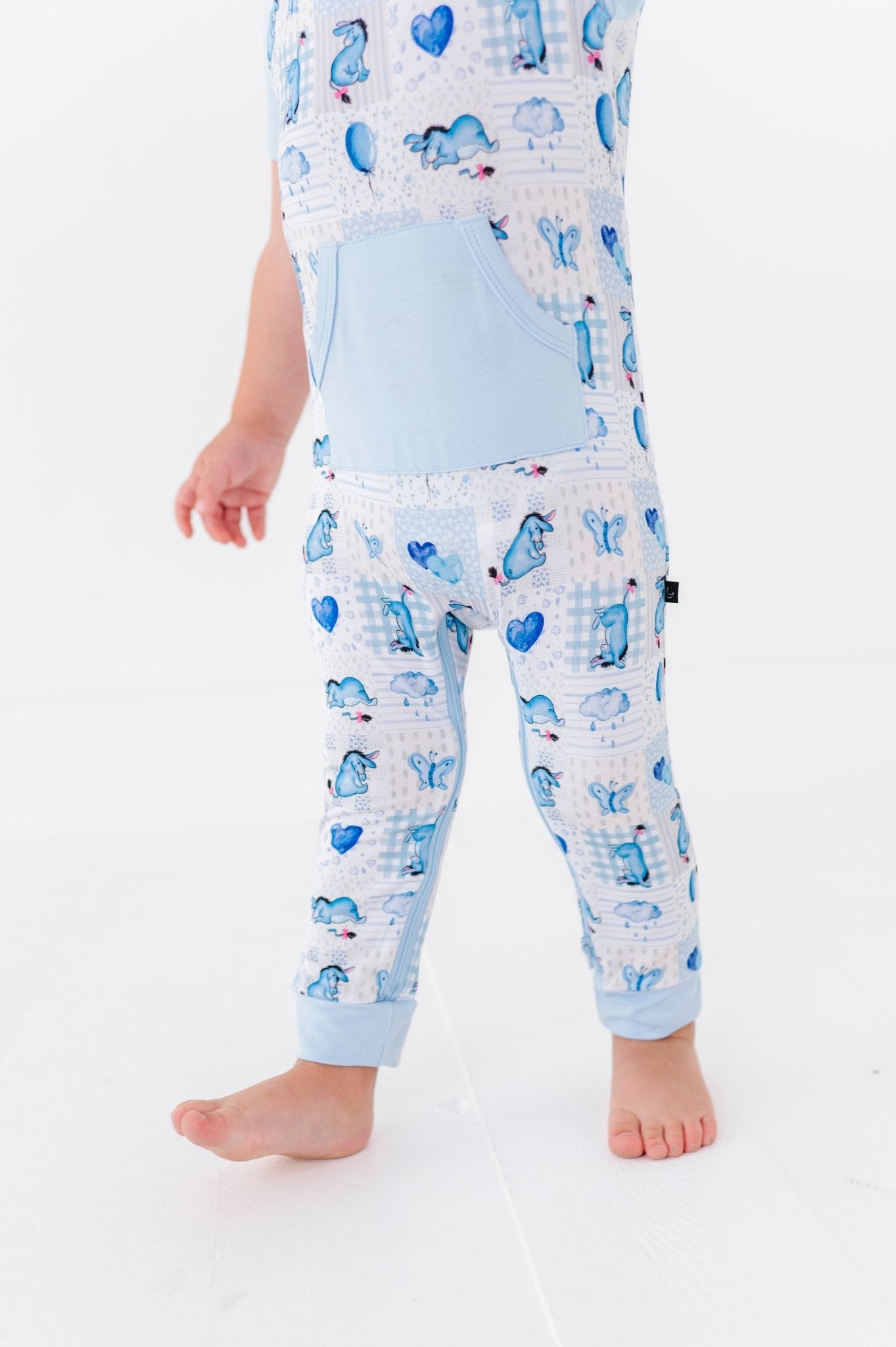 ZIP SHORT SLEEVE LONGALL - EEYORE THE BEST - The Sleepy Sloth