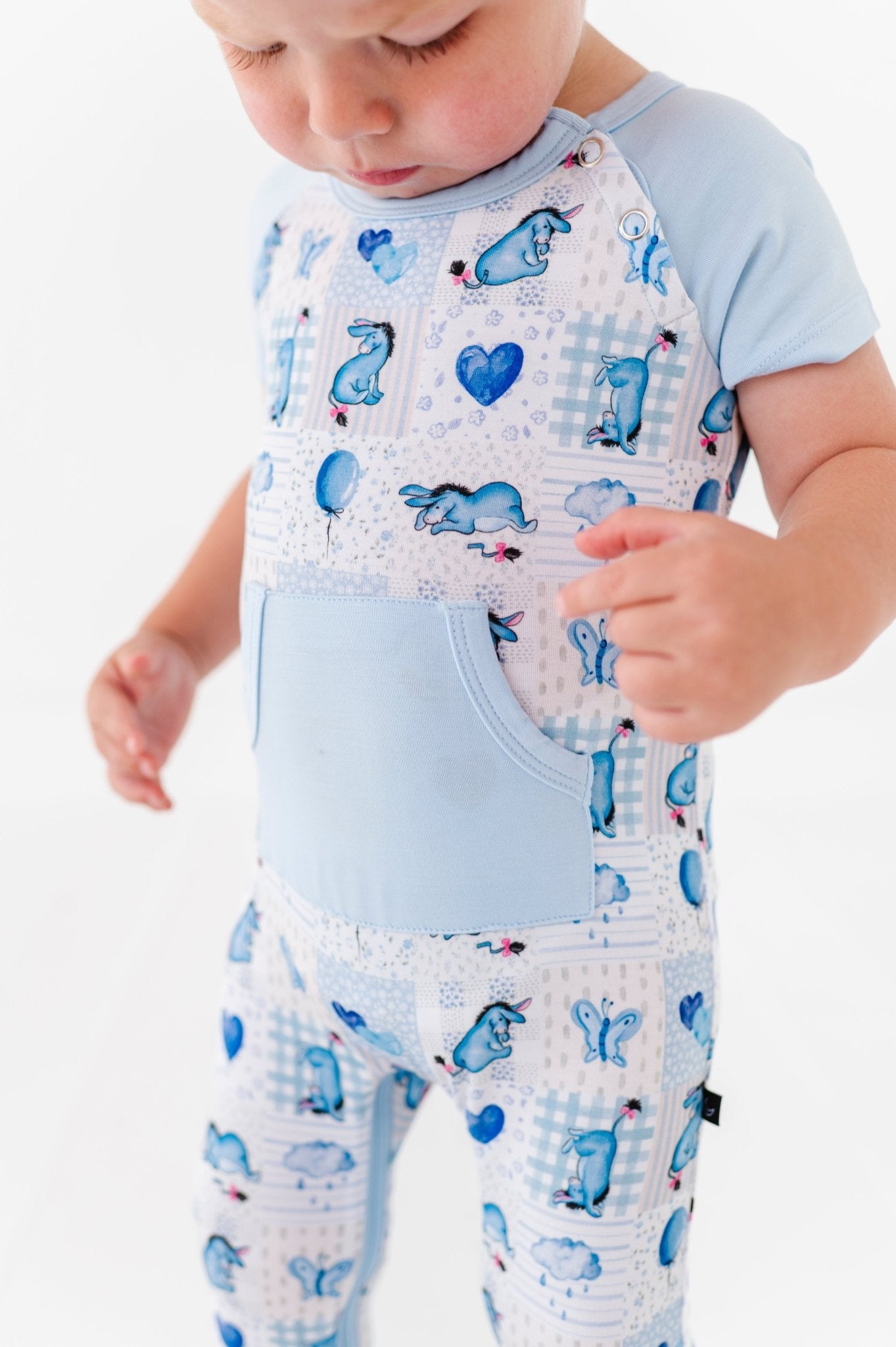 ZIP SHORT SLEEVE LONGALL - EEYORE THE BEST - The Sleepy Sloth
