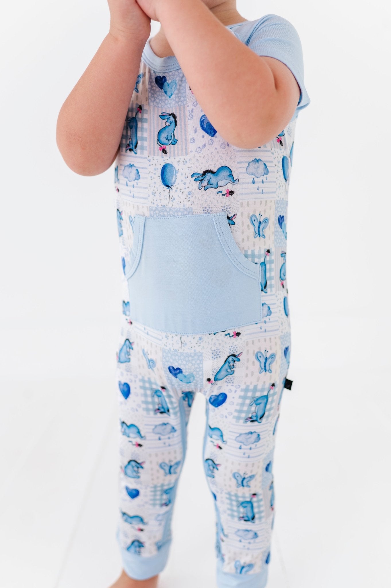 ZIP SHORT SLEEVE LONGALL - EEYORE THE BEST - The Sleepy Sloth